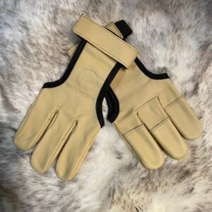 Natural 3 Finger Shooting Glove