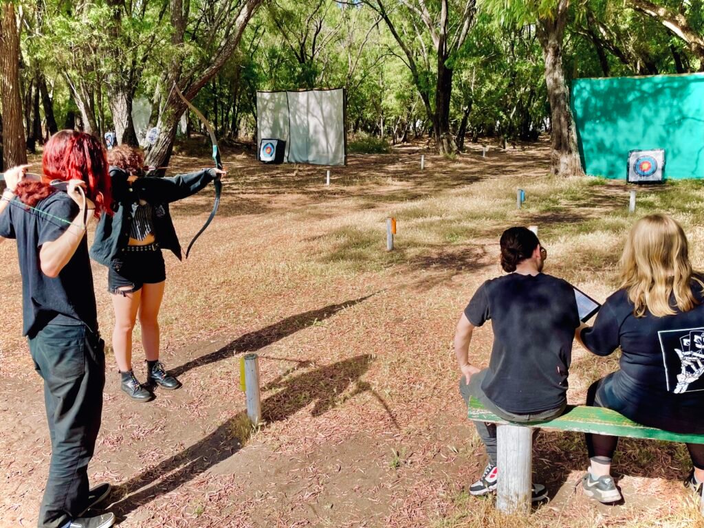 Primal Archery Archers Enjoying the Range